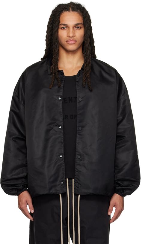 essentials black jacket.